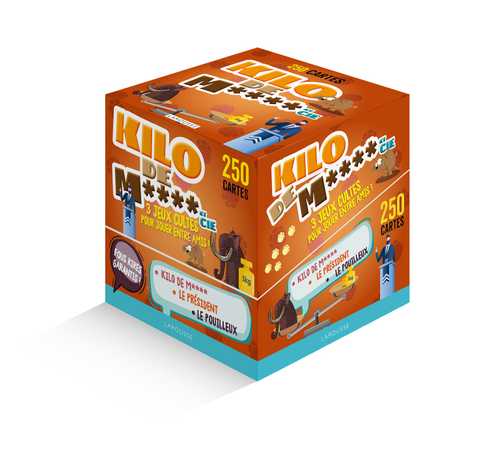 Jeu De Cartes Kilo De Merde Junior - Version Famille - 3 à 10 Joueurs - Dès 6 Ans