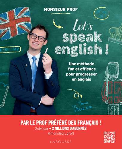 Let's speak english ! (Grand format - Broché 2024), de Monsieur Prof ...