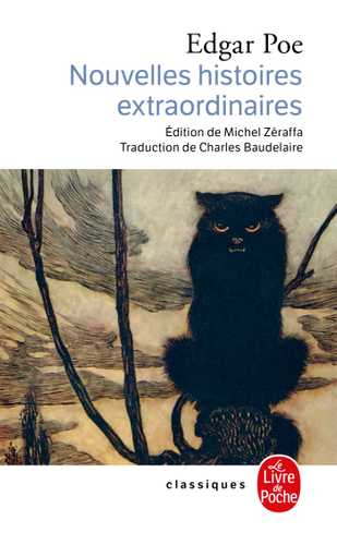 Couverture de Nouvelles histoires extraordinaires, d’Edgar Allan Poe, édition Le Livre de Poche