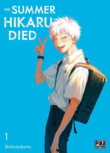 Couverture française du tome 1 The Summer Hikaru Died vendu séparément, édition Pika Seinen