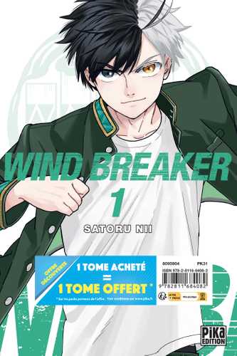 02● WIND BREAKER 1-22巻 NA0530-2 Wind Breaker Pack Offre Découverte T01 et T02 (Poche 2024), de Nii