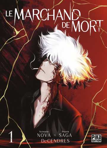 Couverture française du tome 1 de Le Marchand de Mort, publié dans la collection Pika Seinen