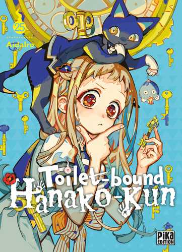 Couverture française de Toilet-bound Hanako-kun tome 25, édition standard Pika