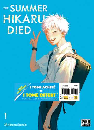 Couverture Pika du pack découverte The Summer Hikaru Died T01 et T02