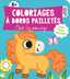 Coloriages à bords pailletés  - Noé le poney