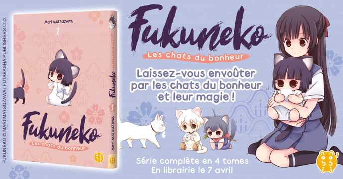 Fukuneko, les chats du bonheur T01 (Poche 2021), de Mari Matsuzawa