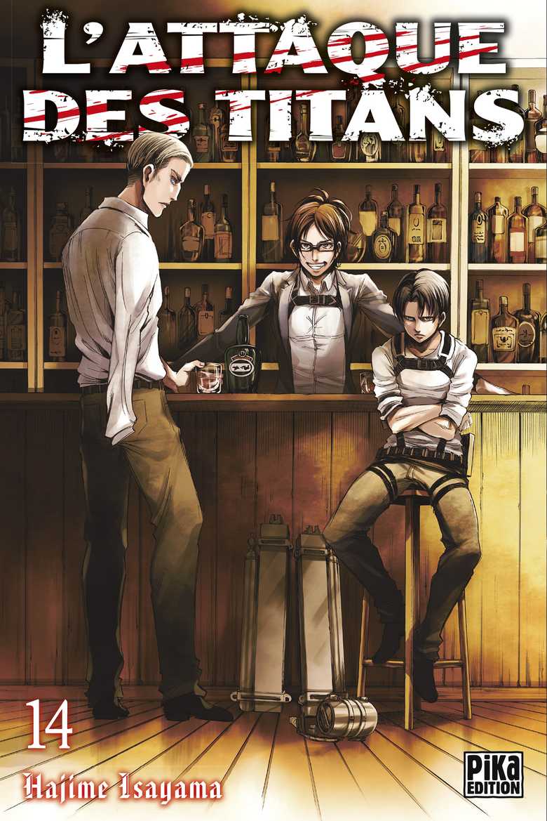 L'Attaque des Titans T14 (Poche 2015), de Hajime Isayama, Hajime