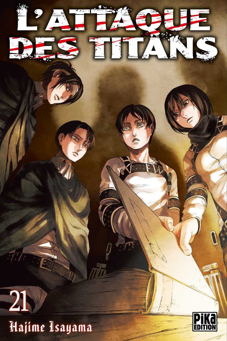 L'Attaque des Titans T21 (Poche 2017), de Hajime Isayama, Hajime