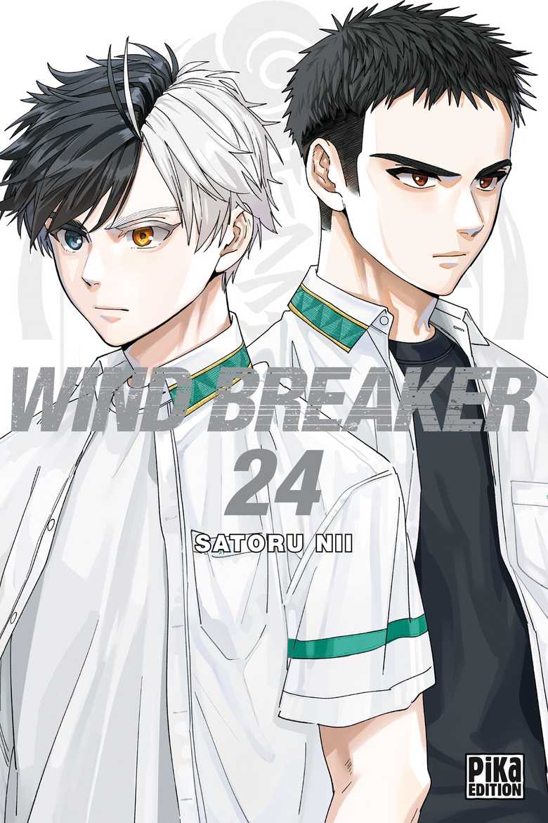 Couverture française originale de Wind Breaker tome 24, édition Pika