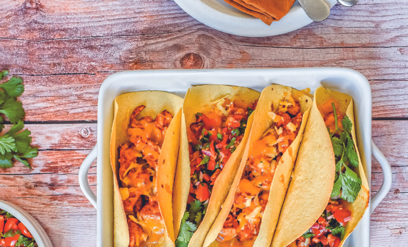 Recette de tacos au poulet et paprika fumé