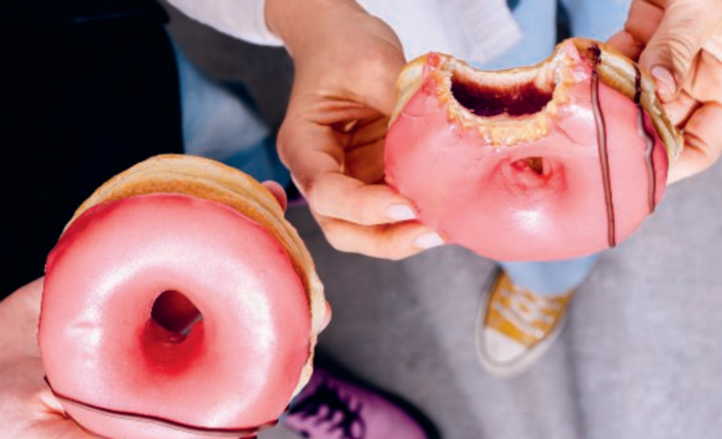 Raspberry Béret - les donuts vegan à la framboise
