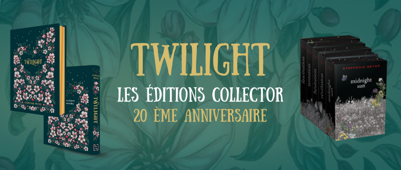 Twilight éditions collector 20ème anniversaire