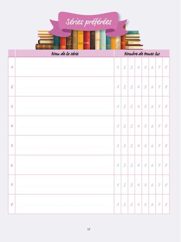 Carnet de lectures - édition 2025