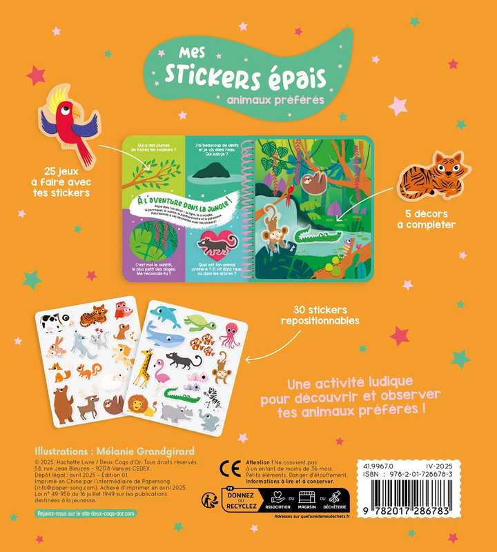 Activité éducative Maternelle Livre De Stickers Réutilisables Animaux De Ferme - 35 Stickers Statiques PVC, Jeu Éducatif Pour Enfants Stickers Statiques PVC Sans Colle Activité éducative Maternelle Livre De Stickers Réutilisables Animaux De Ferme - 35 Stickers Statiques PVC, Jeu Éducatif Pour Enfants Stickers Statiques PVC Sans Colle