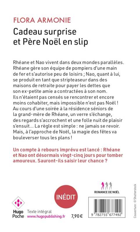 Cadeau surprise et père Noël en slip