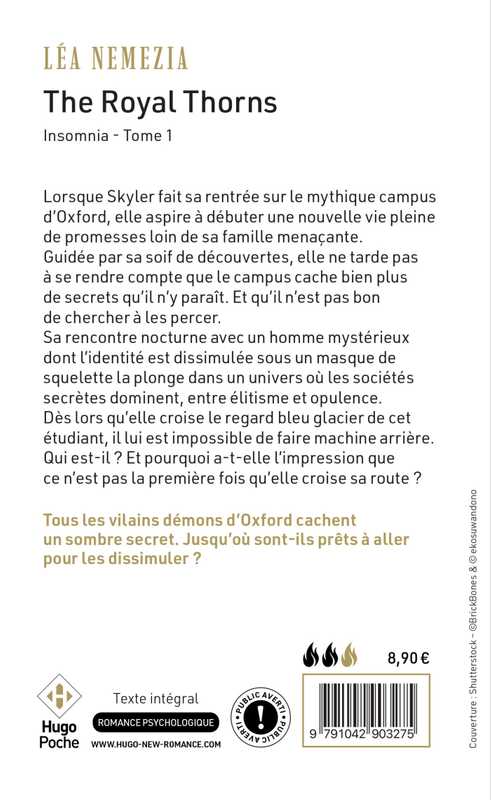 Insomnia - The Royal Thorns - Tome 01