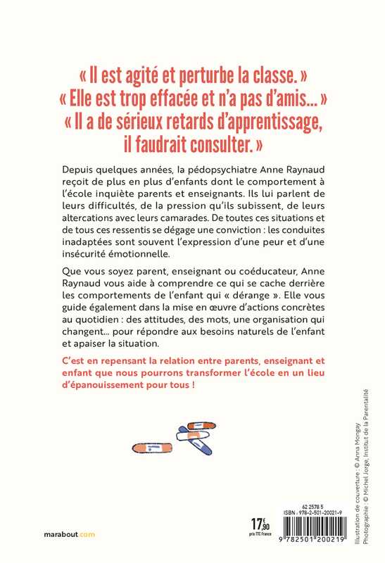 Alnn Fr Code Cet enfant qui dérange à l'école (Grand format - Broché 2026), de Anne ...