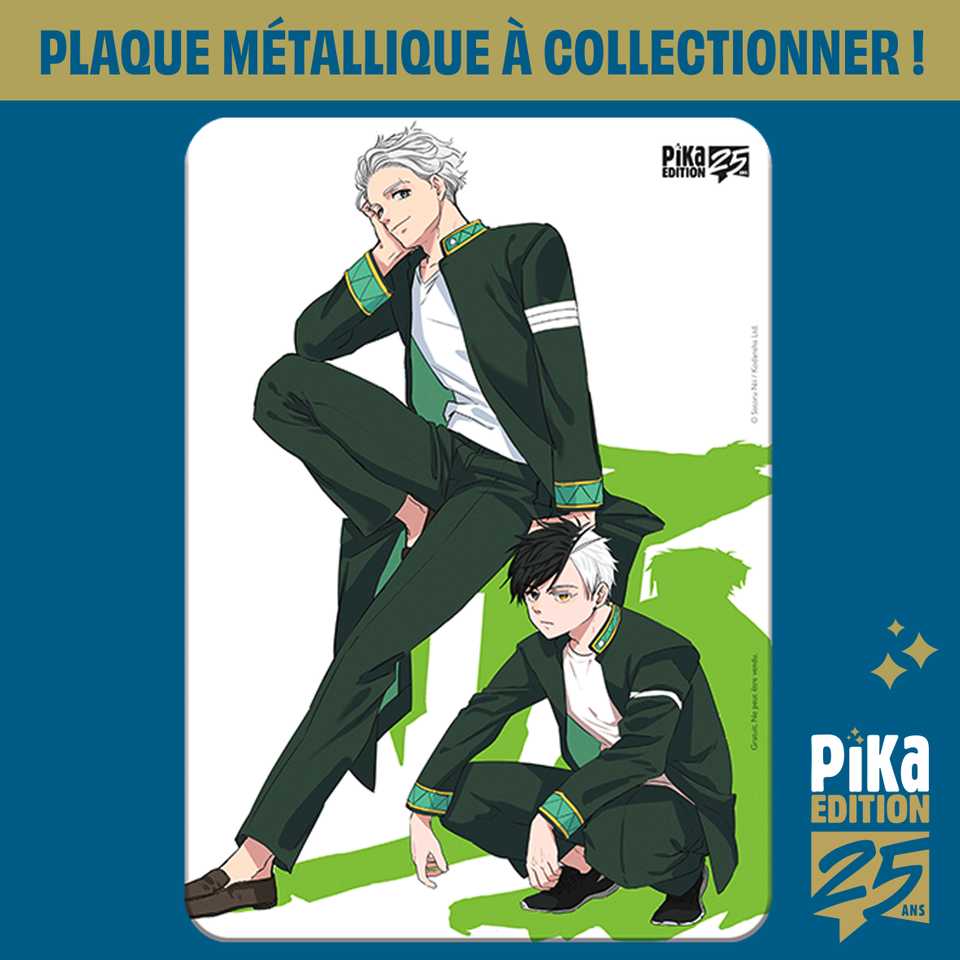 Plaque métallique Wind Breaker