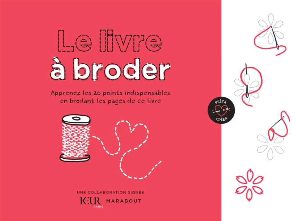 Livre de point à faire soi-même, livre de broderie, guide de couture