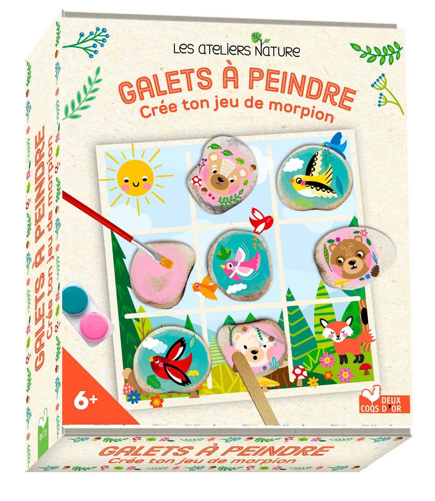 MULEVIP Kit Peinture Sur Roche Pour Enfants - 12 Galets, 24 Peintures, Autocollants - Dès 3 Ans Activité Créative Enfant 3 Ans MULEVIP Kit Peinture Sur Roche Pour Enfants - 12 Galets, 24 Peintures, Autocollants - Dès 3 Ans Activité Créative Enfant 3 Ans