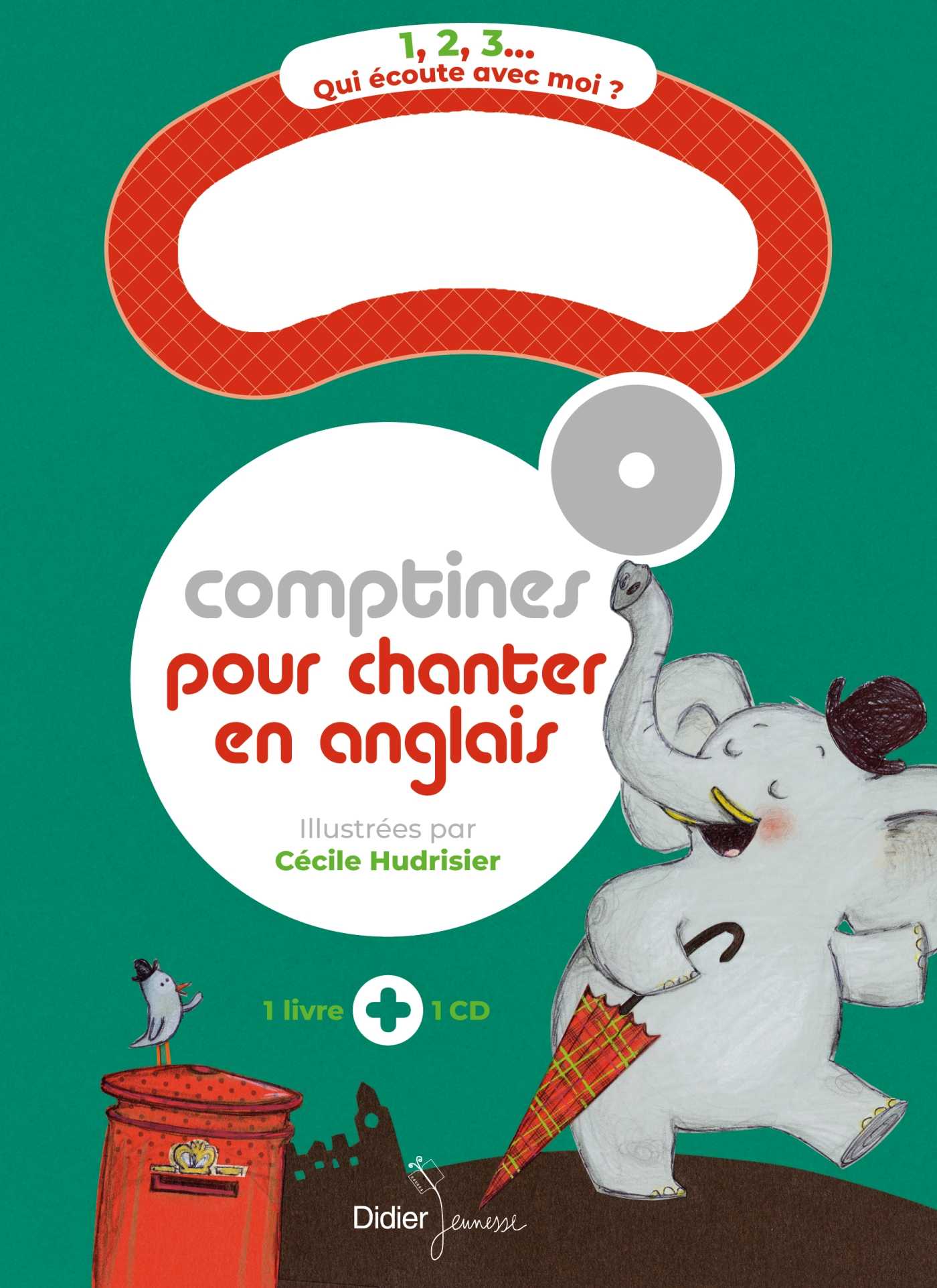 Livre Musical Interactif Anglais – 10 Comptines Classiques – Apprentissage Précoce Par Le Son Pour Enfants – 23x21x3 Cm