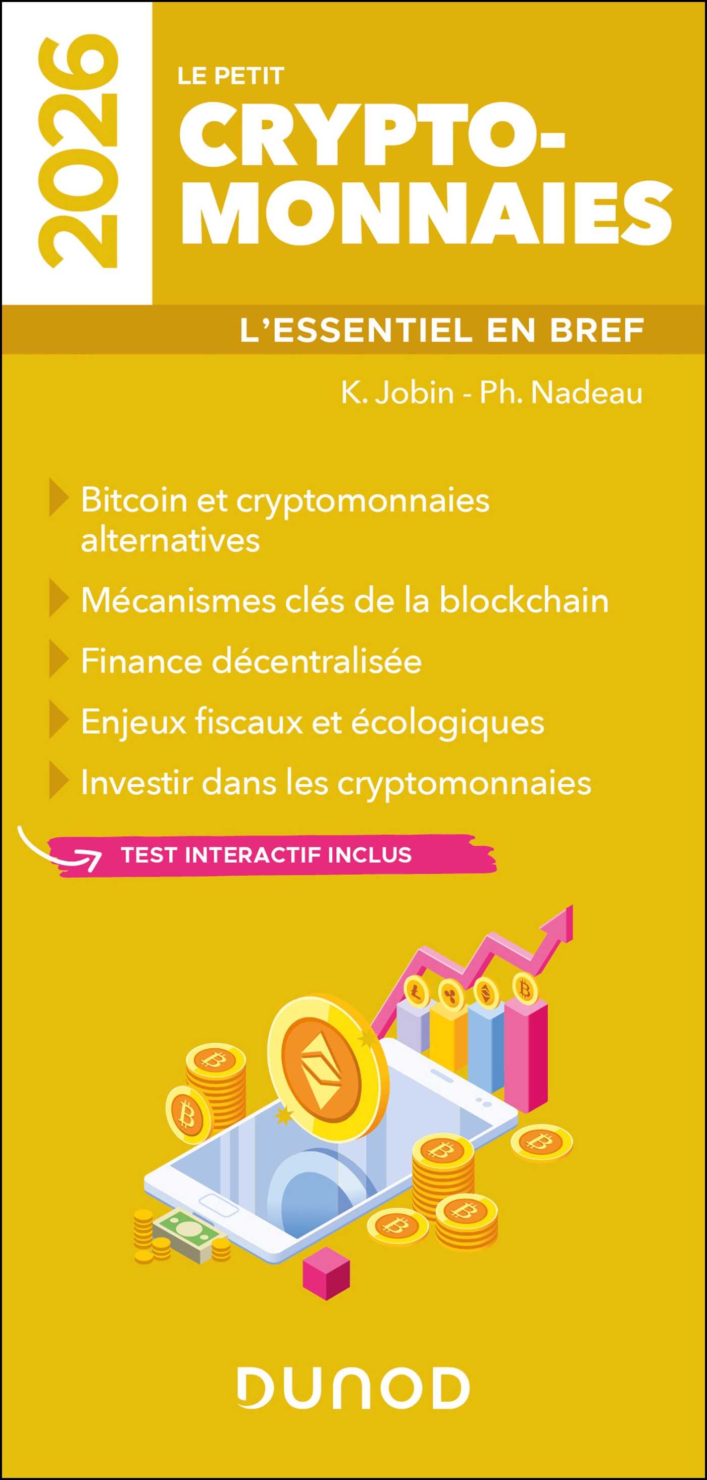 Le petit Cryptomonnaies 2026 (Grand format - Autre 2025), de Kathleen  Jobin, Philippe Nadeau | Hachette.fr