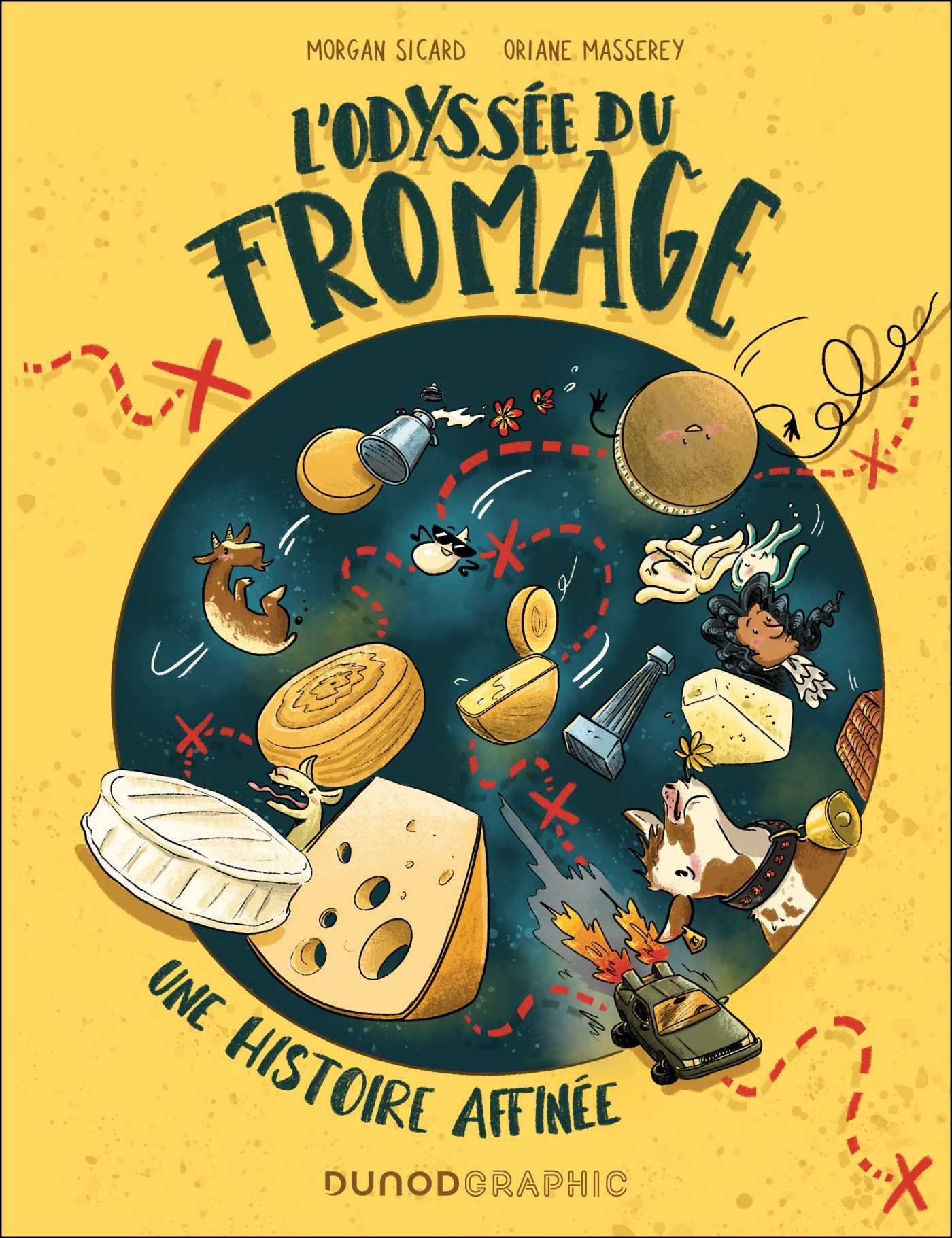 L'Odyssée du fromage (Grand format - Broché 2025), de Morgan L'Odyssée du fromage (Grand format - Broché 2025), de Morgan