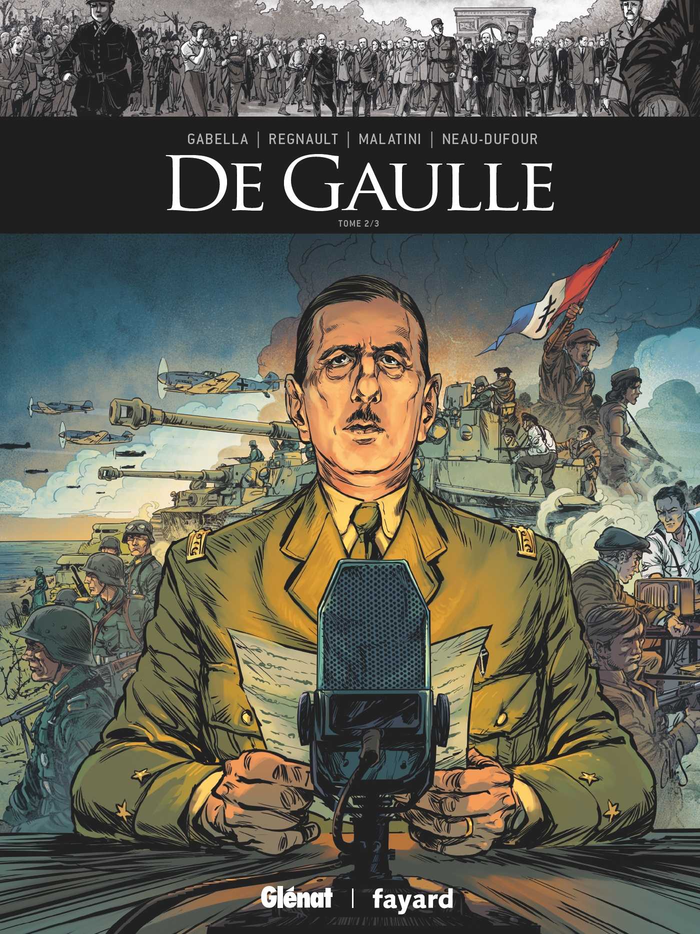 De Gaulle - Tome 02 (Grand format - Cartonné 2020), de Mathieu