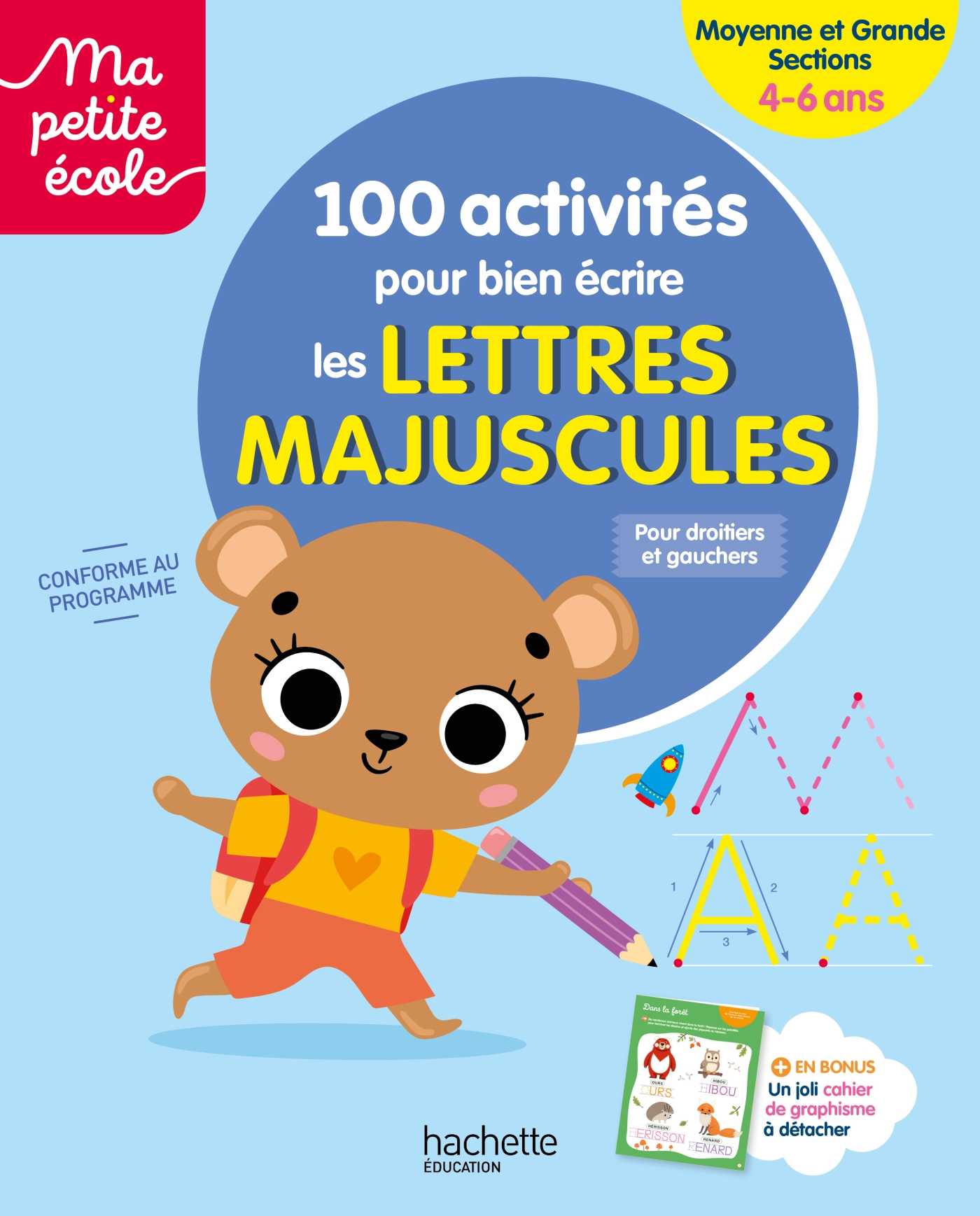 SUPER PETIT Abécédaire 100% Silicone - Apprentissage Écriture Cursive Montessori Enfant +3 Ans