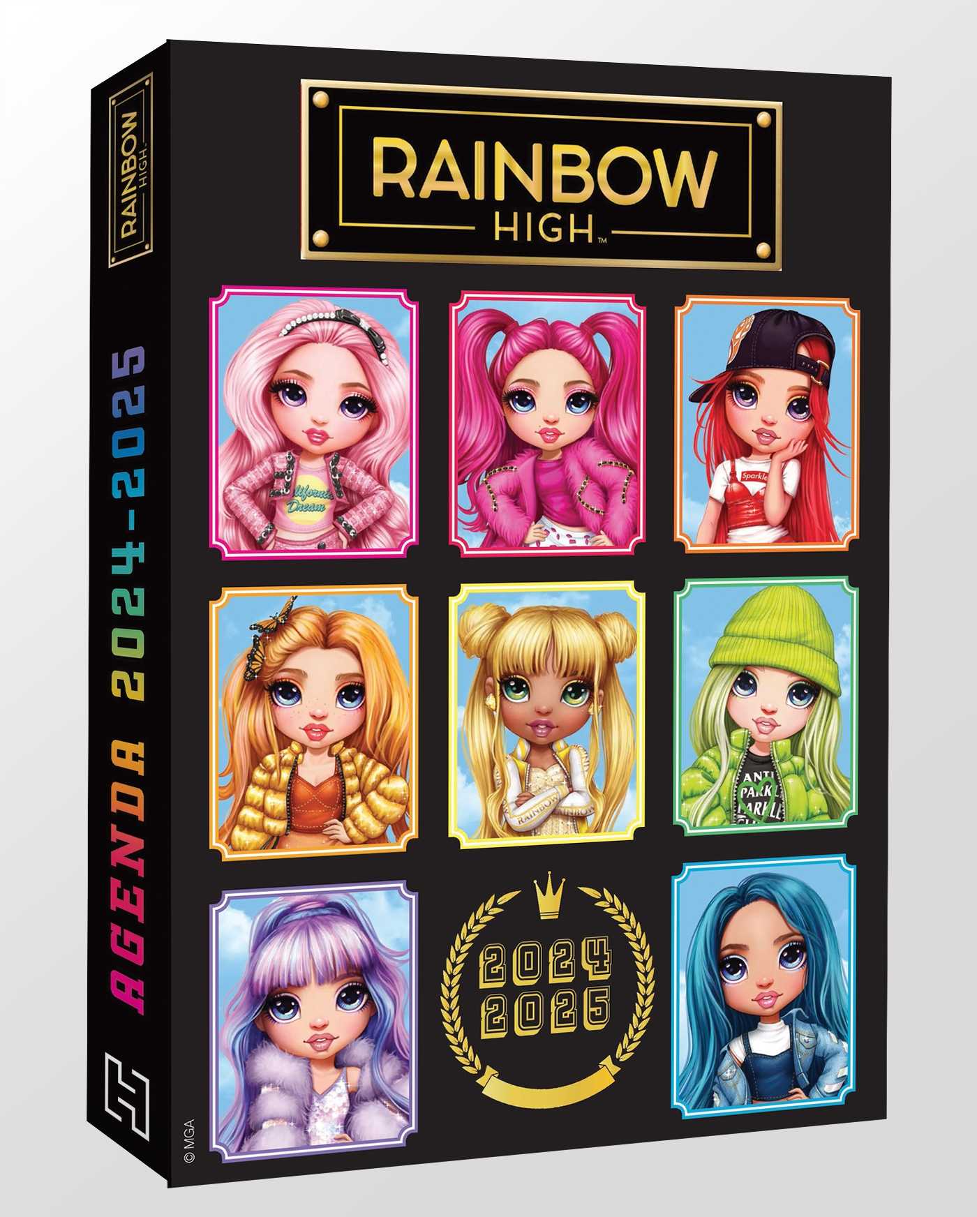 Agenda compatibile con Diario scuola Rainbow High Multicolore F.to Standard 18x13cm 2026/2027 +portachiave con paillettes e penna multicolore Agenda compatibile con Diario scuola Rainbow High Multicolore F.to Standard 18x13cm 2026/2027 +portachiave con paillettes e penna multicolore
