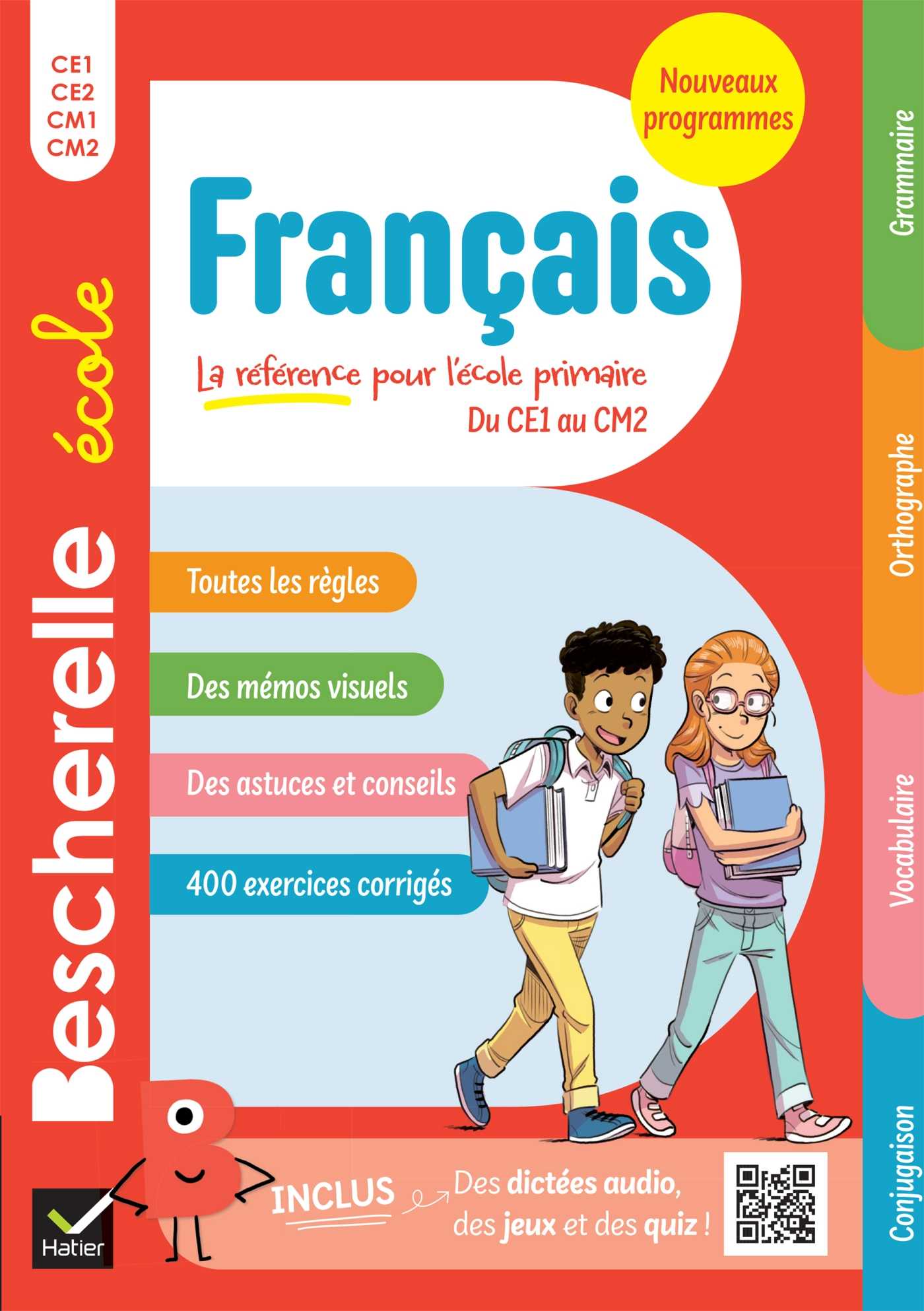 Bescherelle école - Français (CE1, CE2, CM1, CM2) - Nouvelle