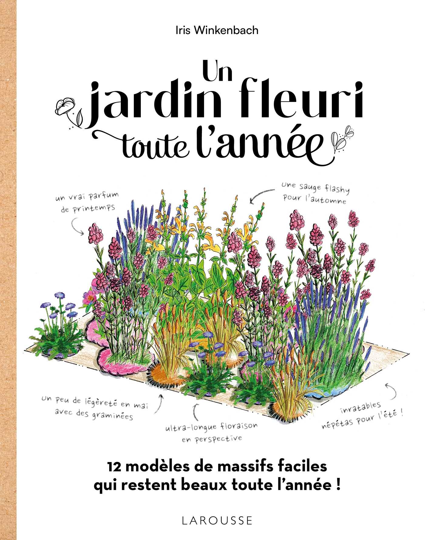 Un jardin fleuri toute l'année (Grand format - Broché 2024), de