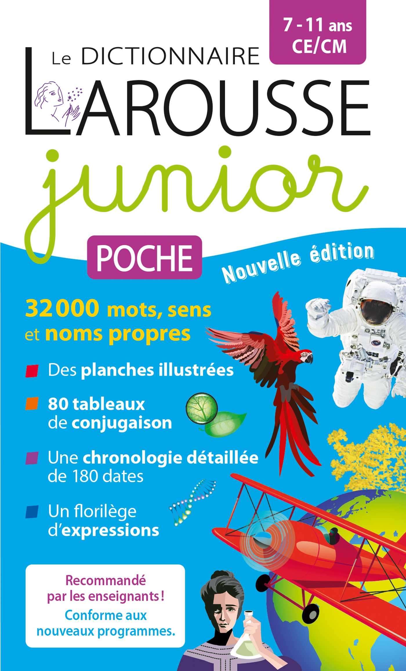 Le dictionnaire Larousse Junior poche - 7/11 ans - CE/CM (Grand