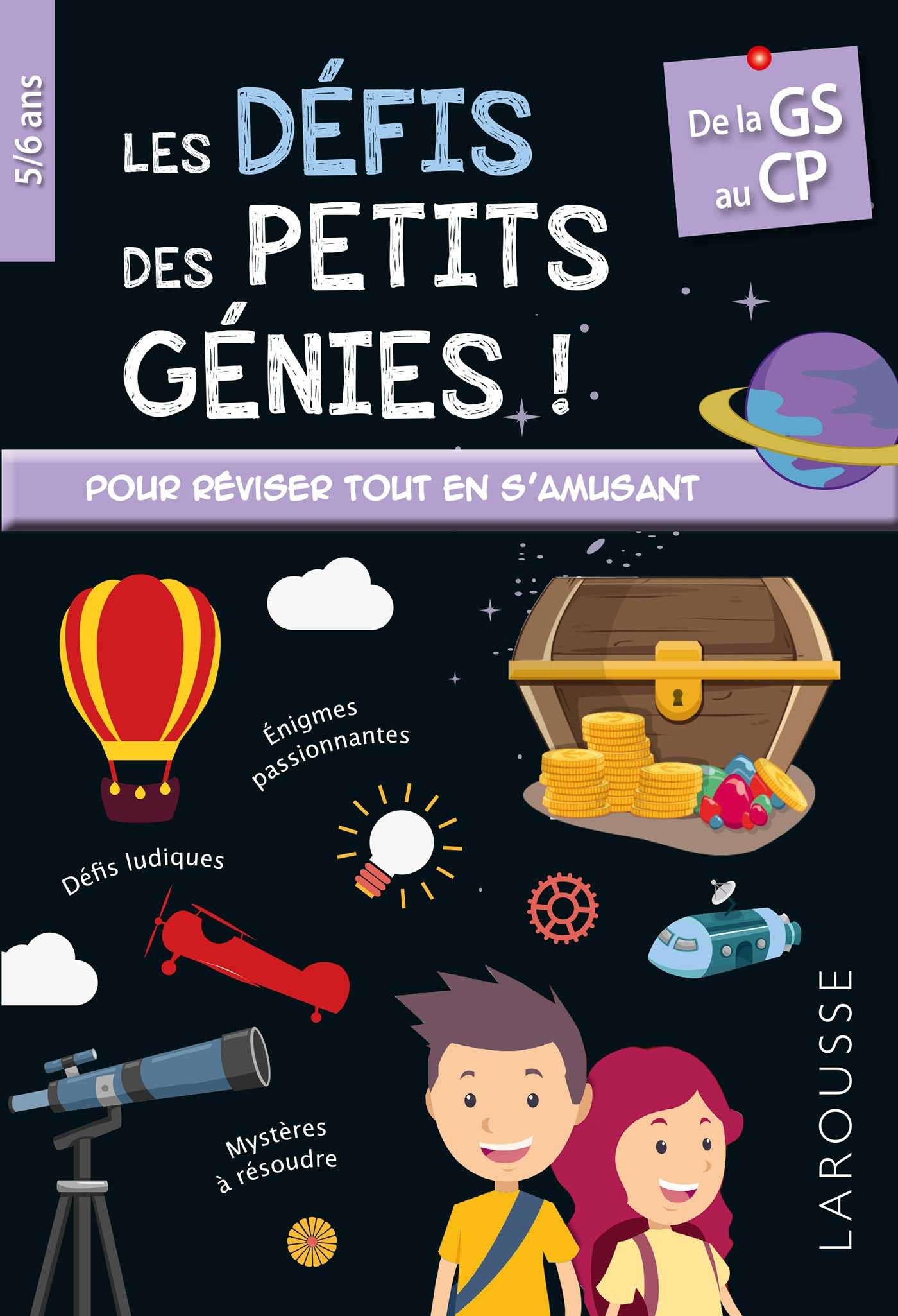 Les défis des Petits Génies Grande section - CP (Grand format