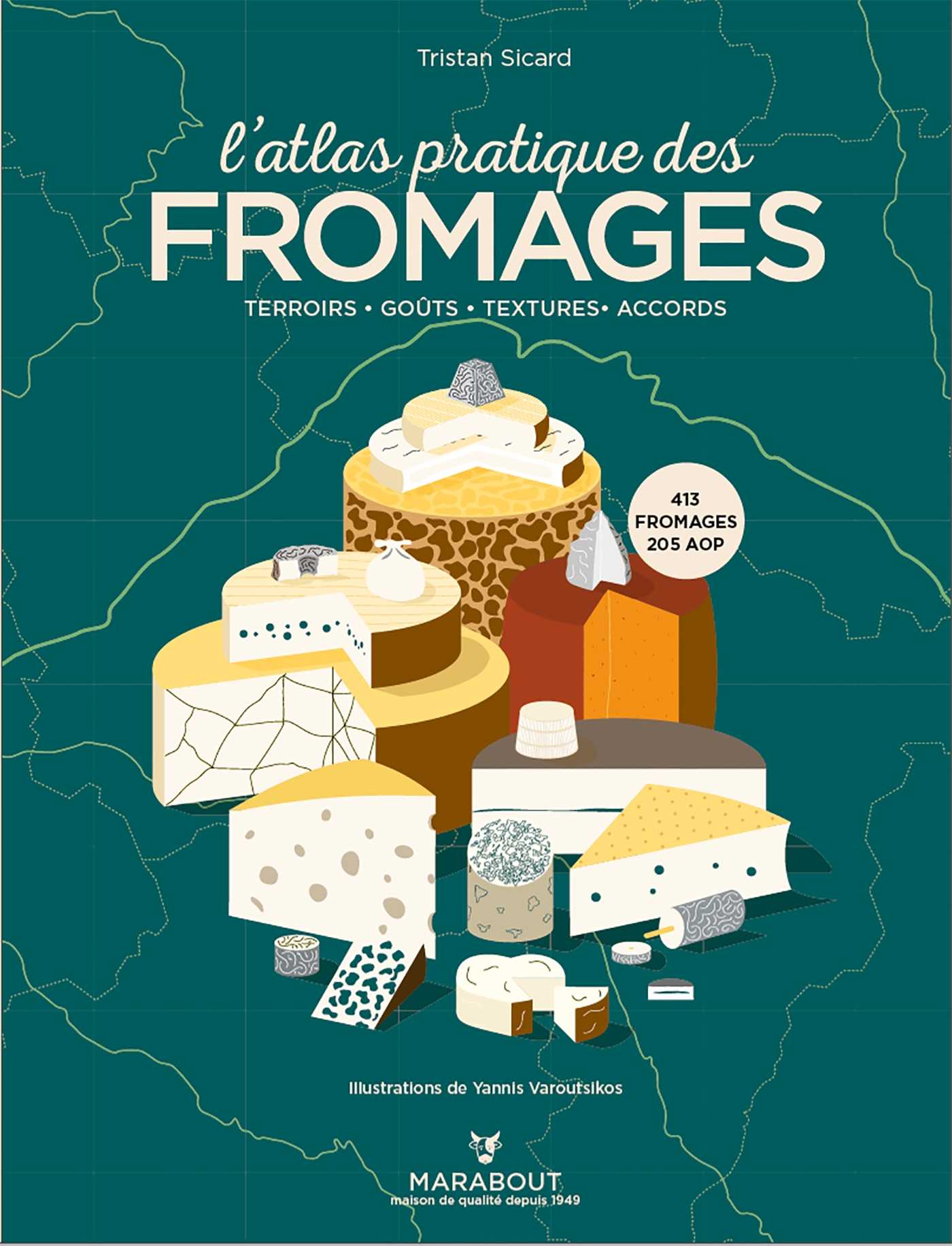 L'atlas pratique des fromages (Grand format - Broché 2018