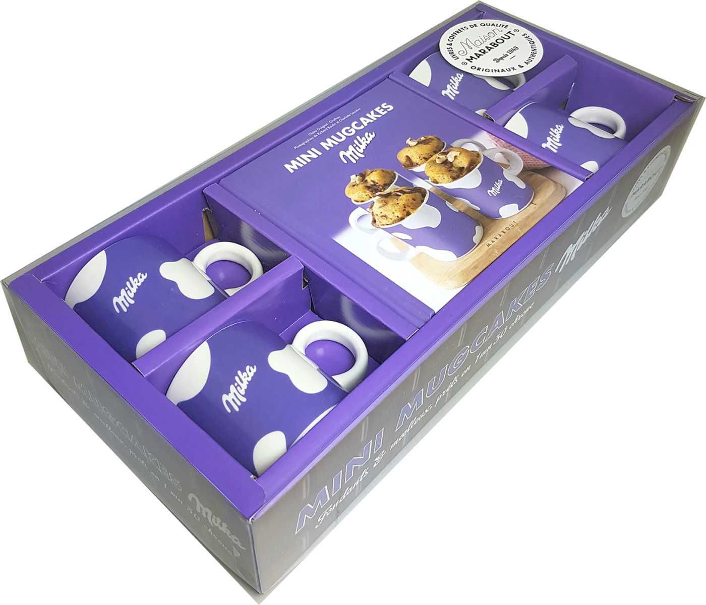 Coffret 4 Mini mug avec livret - Arts de la table Coffret 4 Mini mug avec livret - Arts de la table