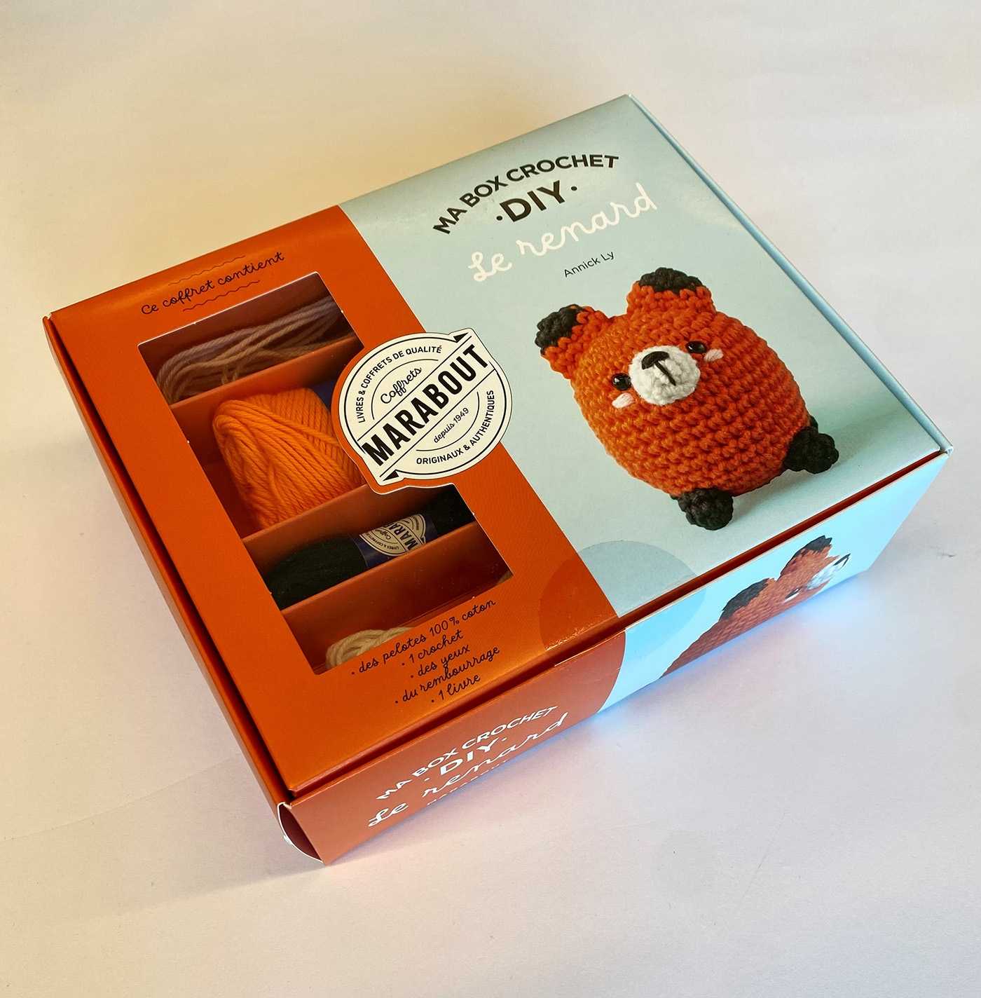Kit Crochet Débutant Cookie Box - Apprenez Amigurumi Animaux Avec Tutoriel Vidéo