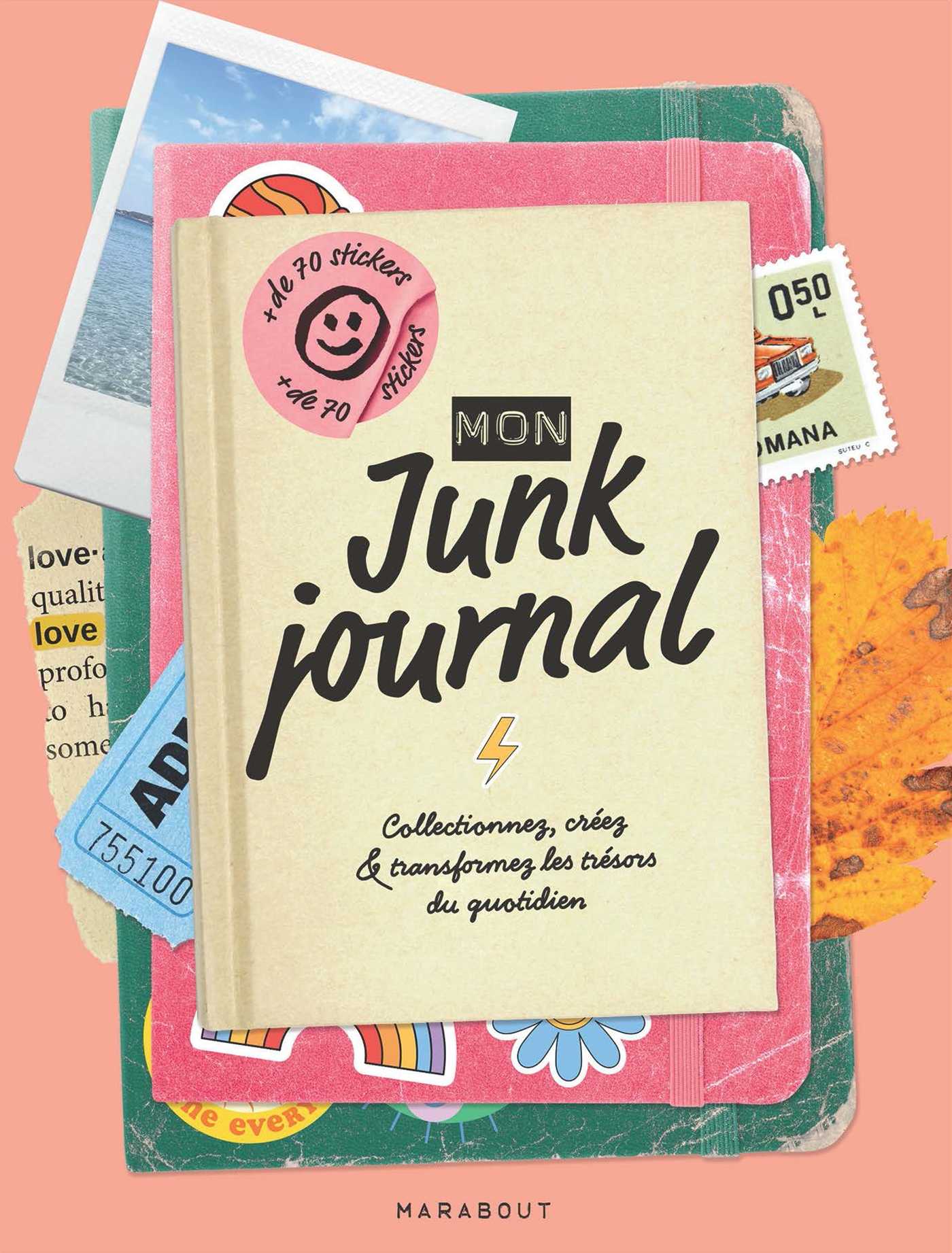 Mon Junk Journal (Grand format - Broché 2025), de | Marabout