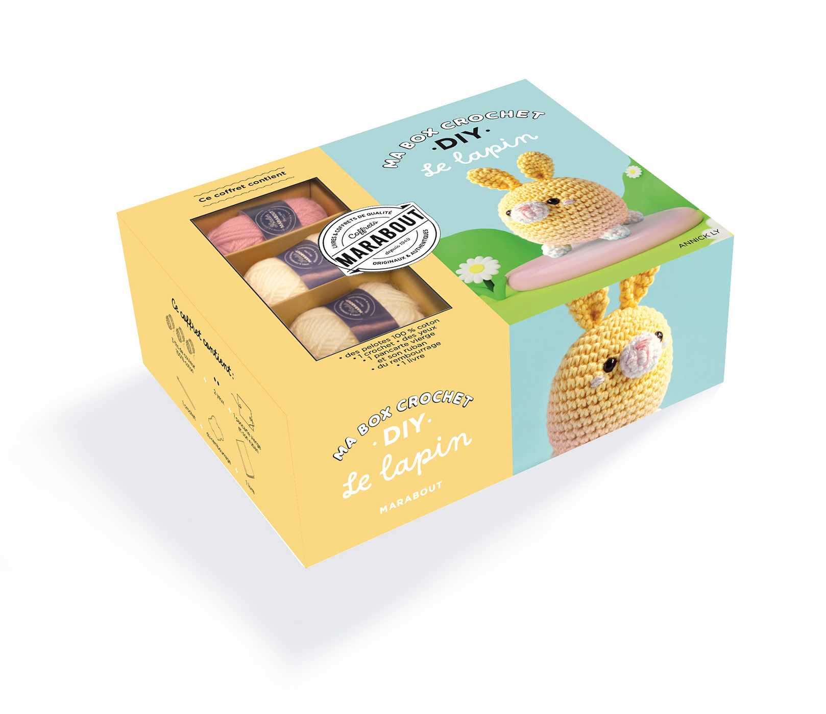 Ma box crochet Lapin Apily (Grand format - Broché 2025), de Annick