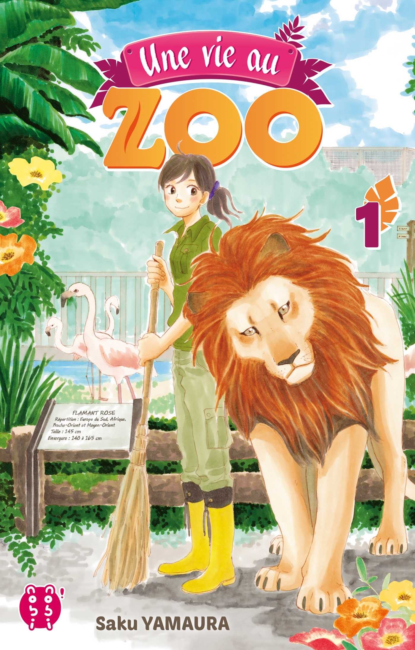 Couverture Une vie au zoo