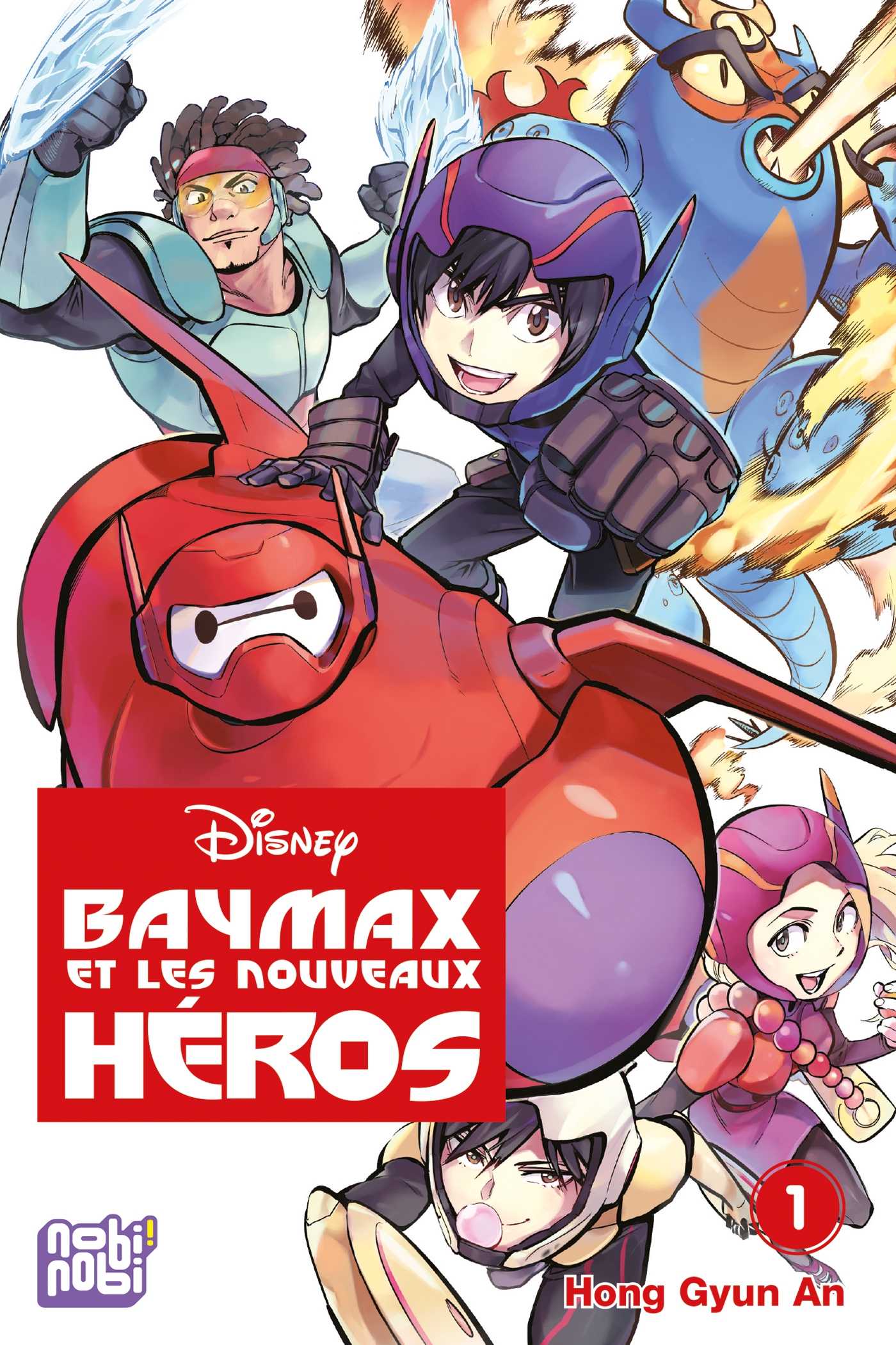Couverture Baymax et les Nouveaux Héros