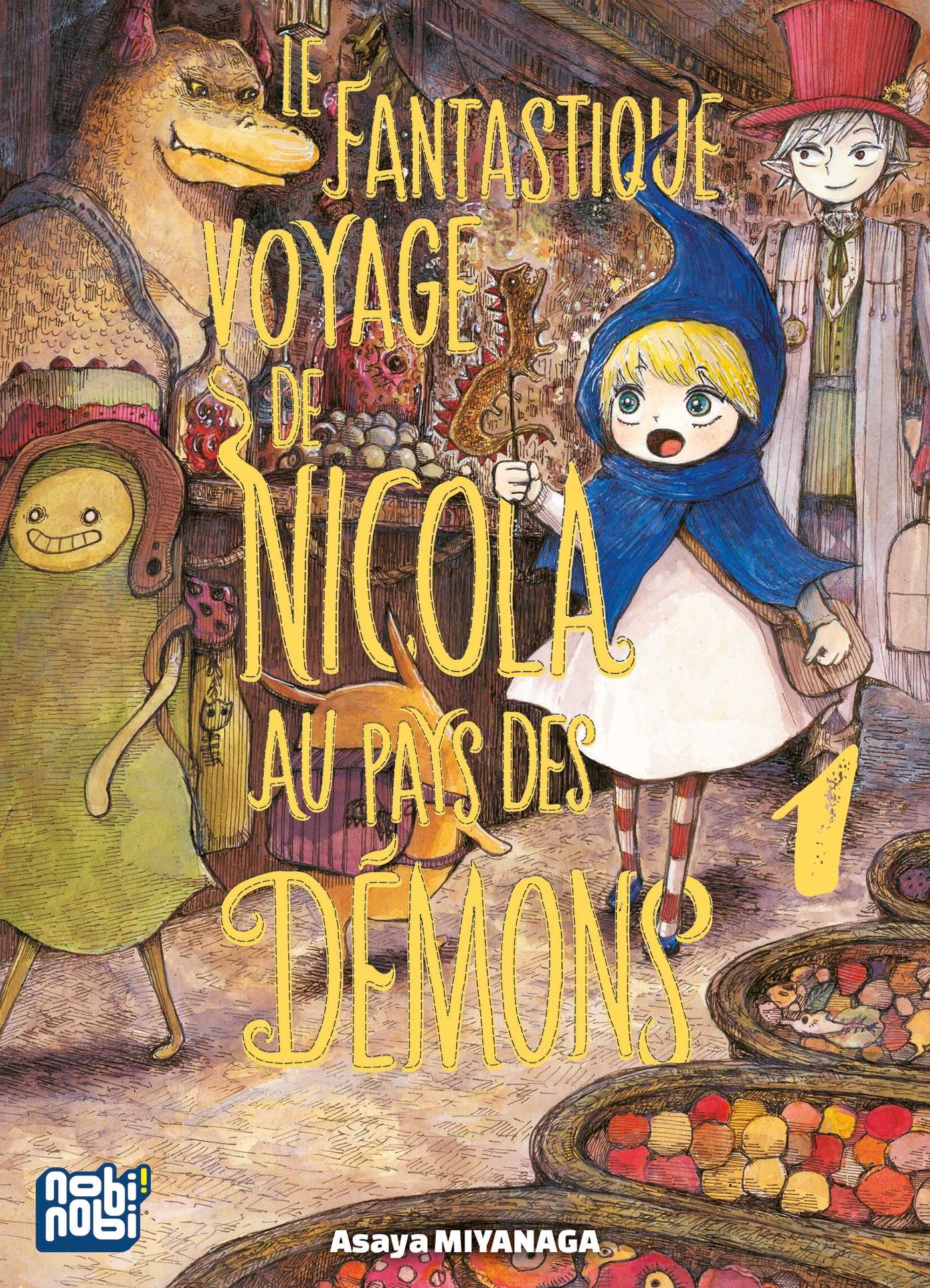 Couverture Le Fantastique voyage de Nicola au pays des démons