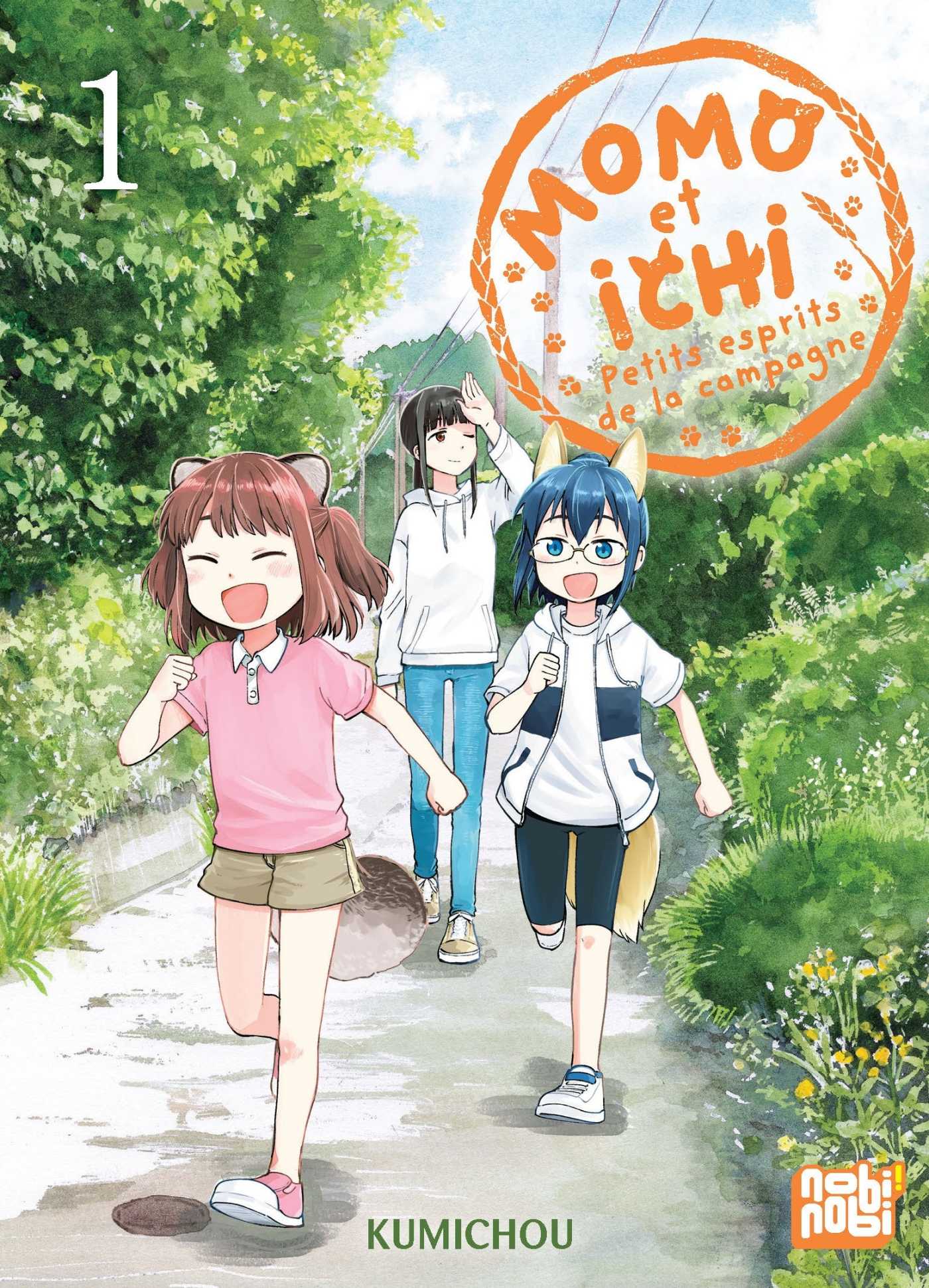 Couverture Momo et Ichi : Petits esprits de la campagne