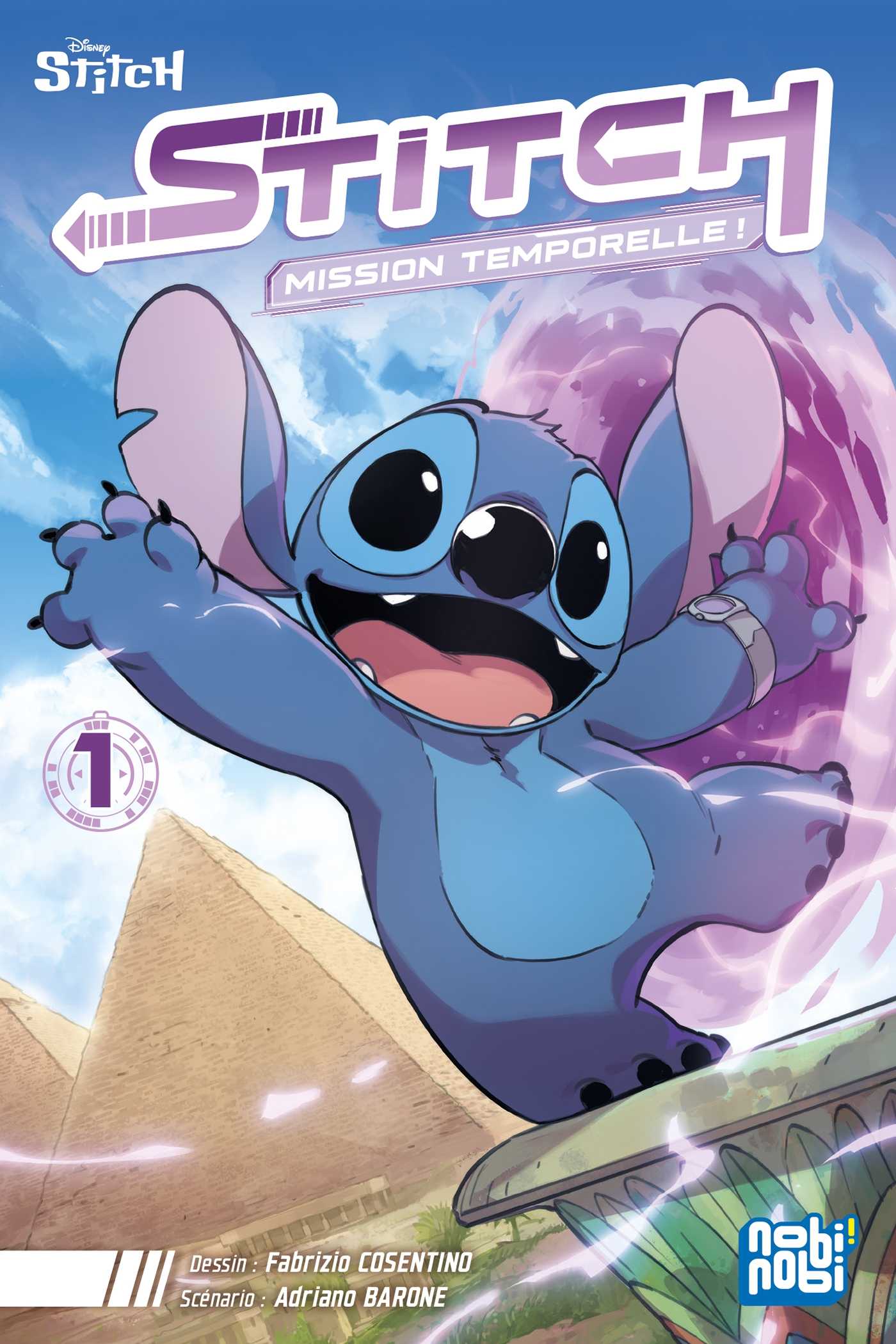 Couverture Stitch : Mission Temporelle !