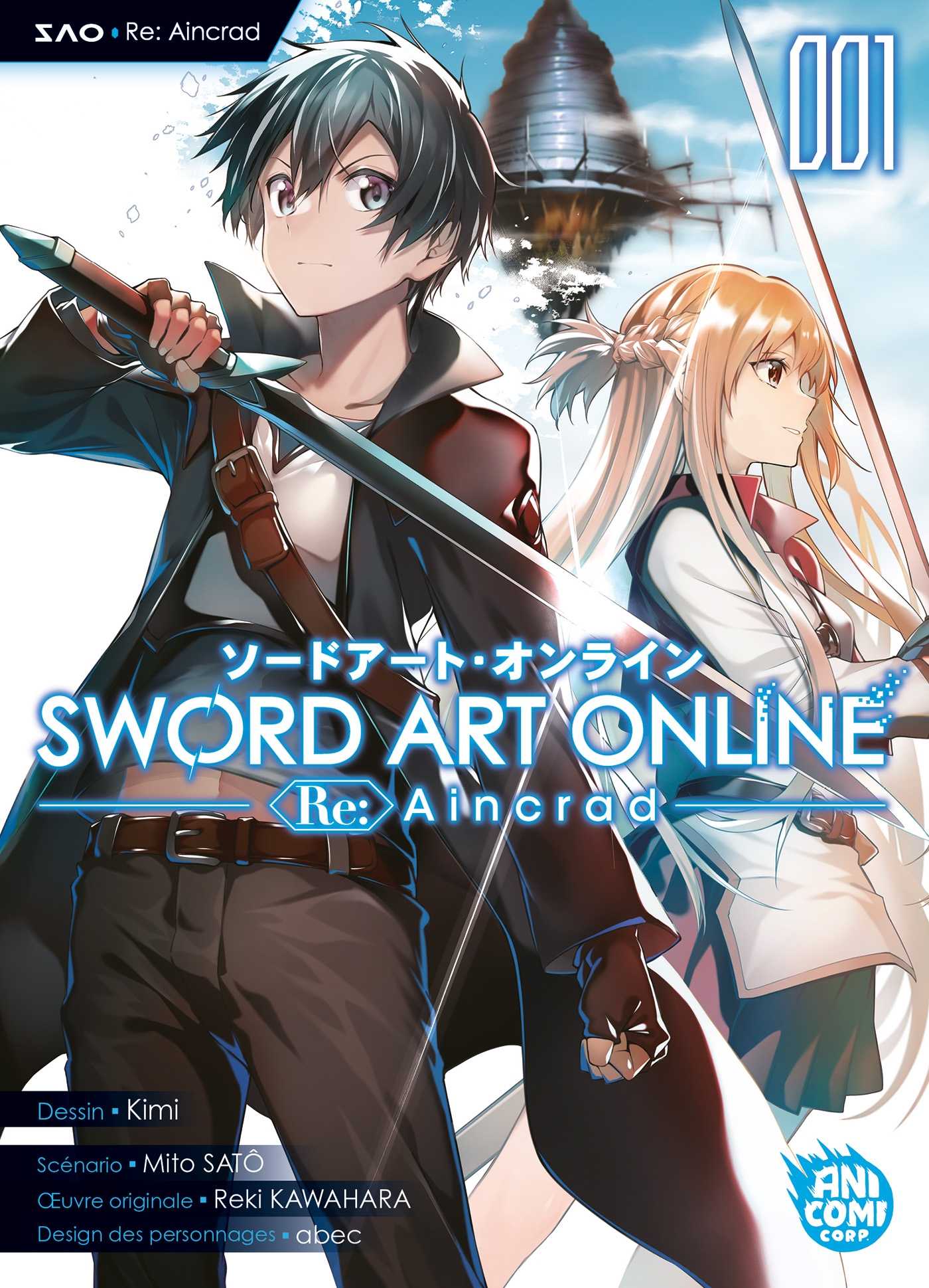 Couverture Sword Art Online - Re:Aincrad