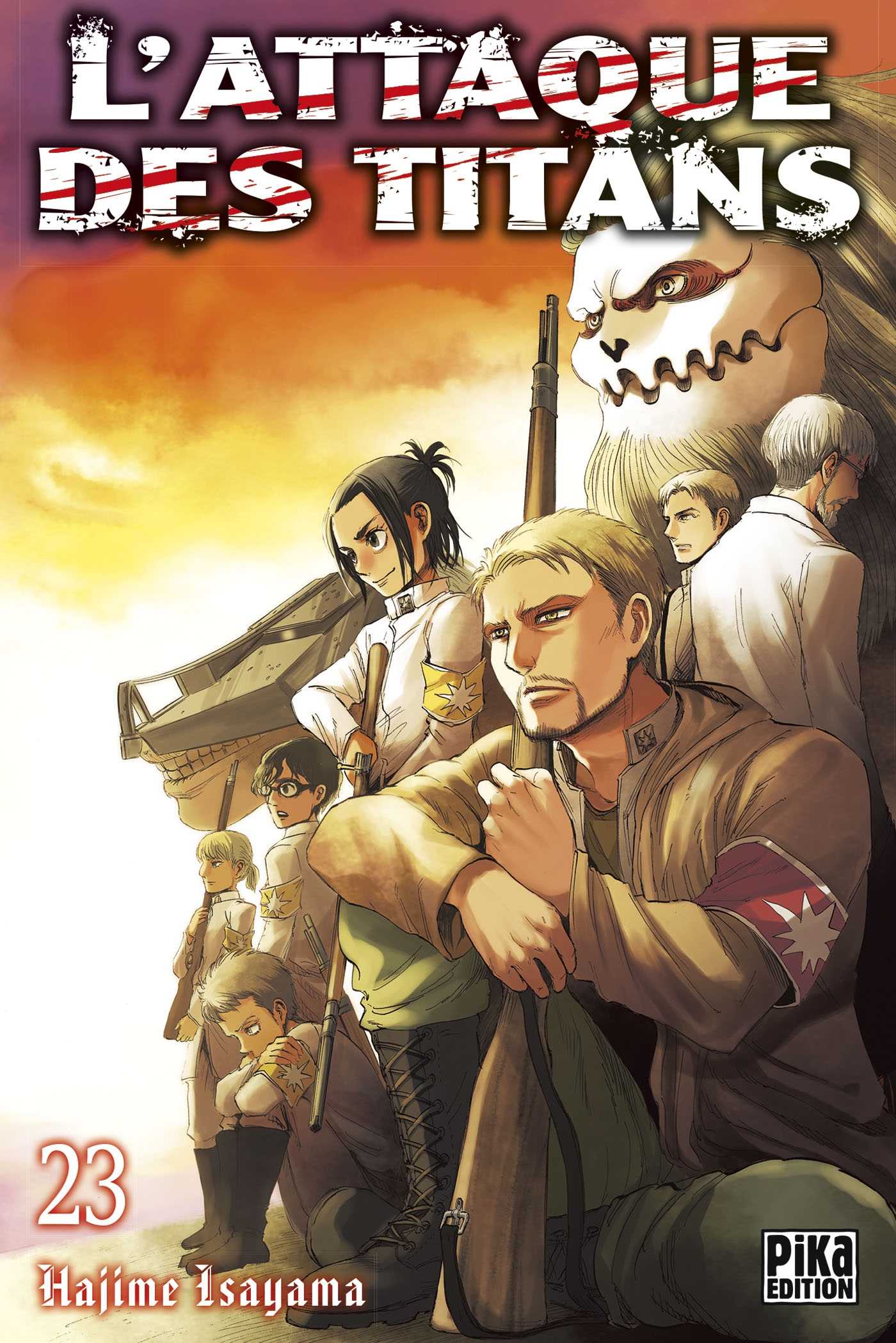 L'Attaque des Titans T23 (Poche 2017), de Hajime Isayama, Hajime