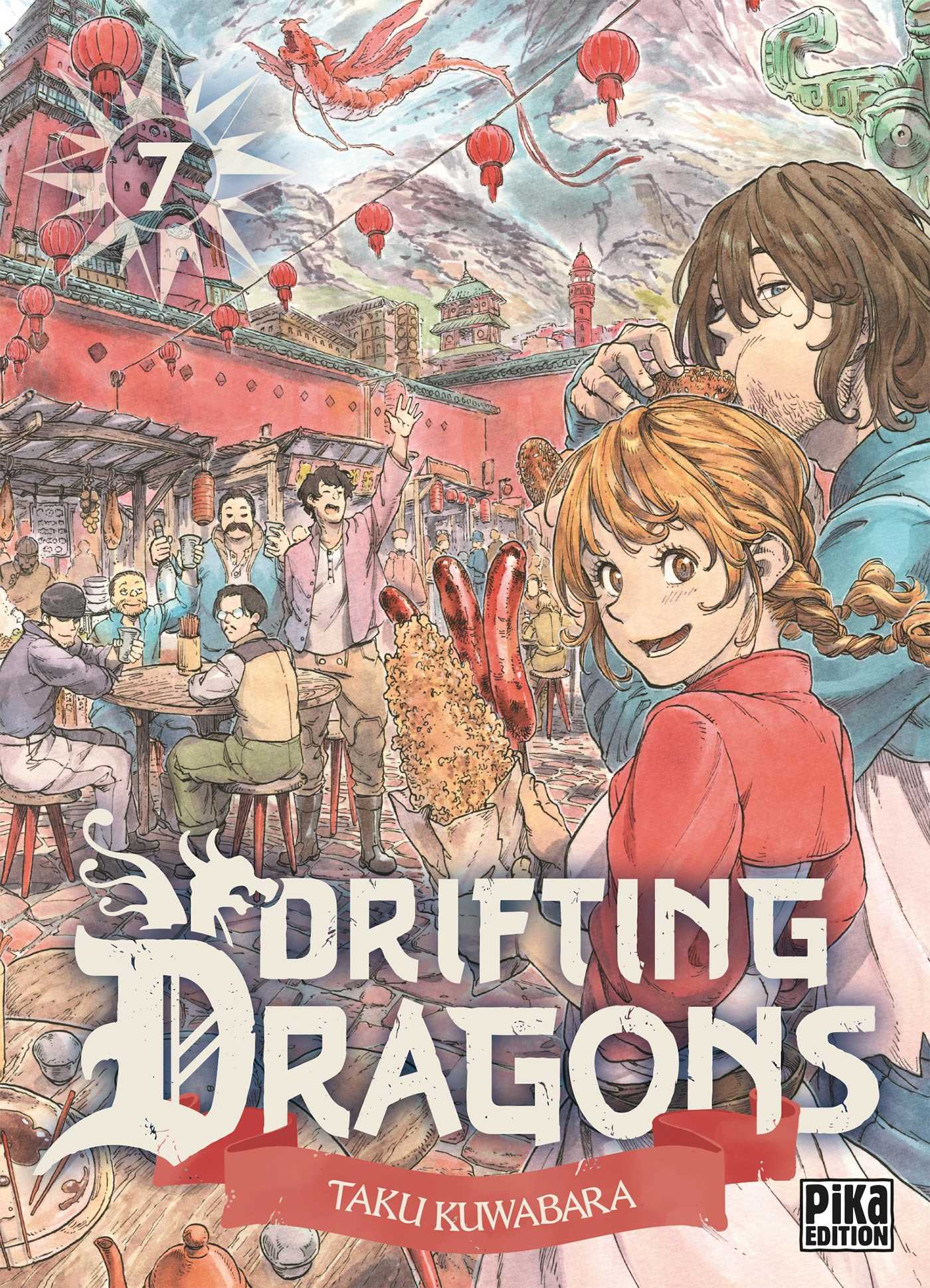 Drifting Dragons T07 (Poche 2021), de Taku Kuwabara | Pika Édition