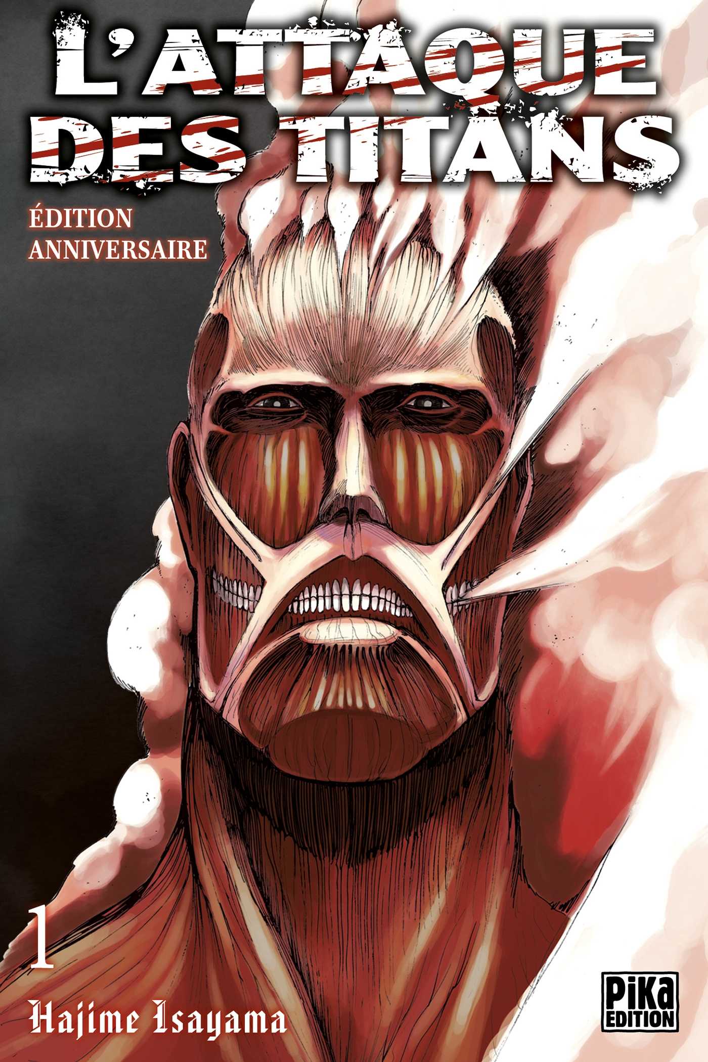 L'Attaque des Titans T01 Edition Anniversaire (Poche 2023), de