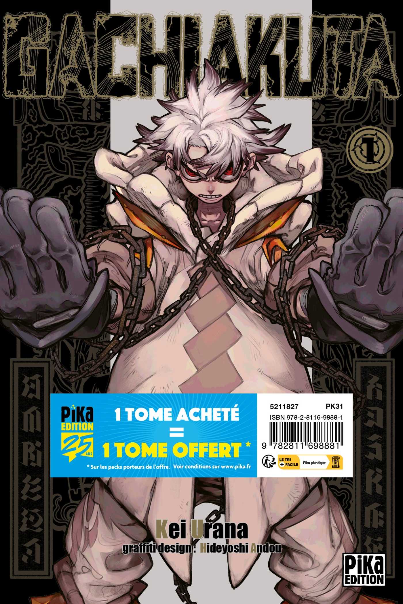 Gachiakuta Pack Offre Découverte T01 et T02 (Poche 2025), de Kei