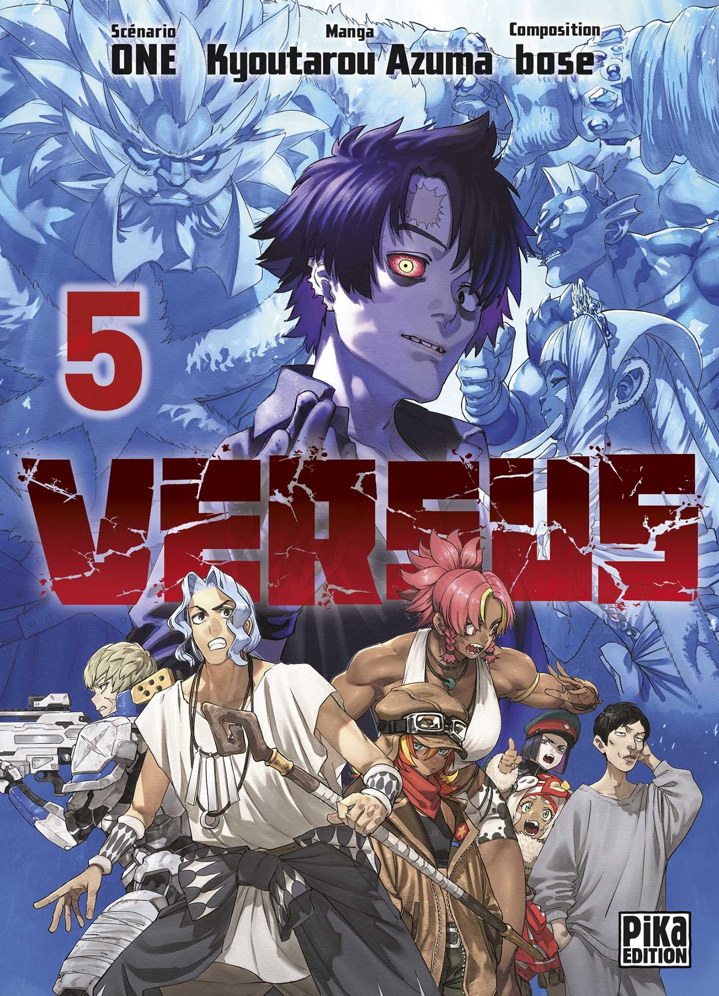 Versus T05 (Poche 2025), de Kyoutarou Azuma, ONE, bose | Pika Édition